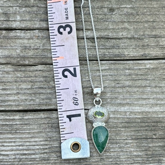 Adventurine & Peridot Necklace - Picture 14 of 15